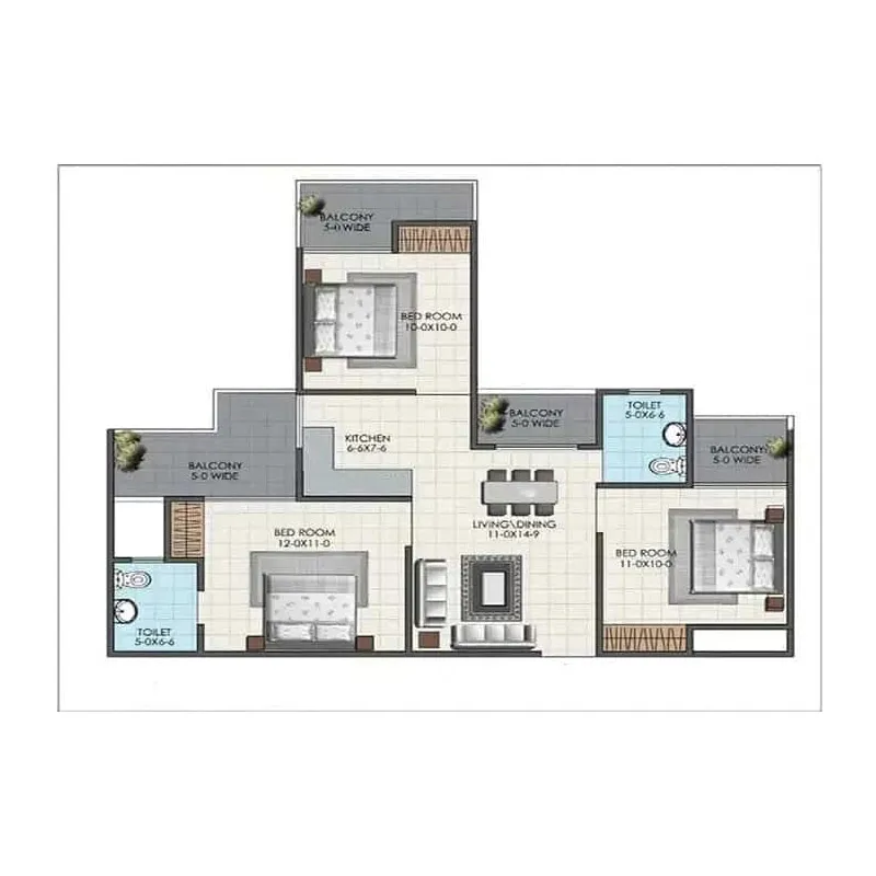 Lamborghini Residences Floor Plan